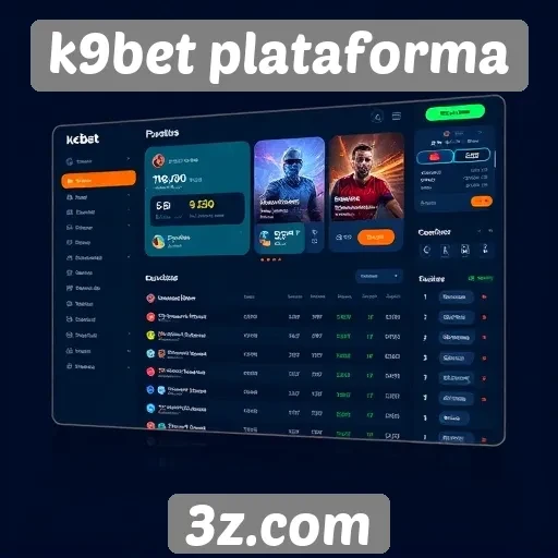 Interface e usabilidade da k9bet plataforma
